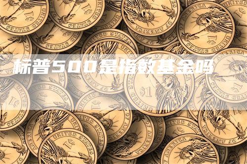 标普500是指数基金吗_https://www.gkizvl.com_期货平台_第1张