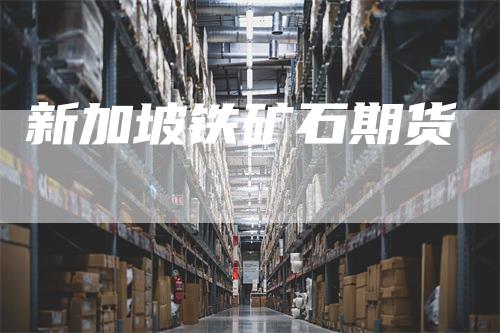 新加坡铁矿石期货_https://www.gkizvl.com_内盘期货_第1张