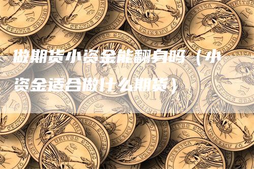 做期货小资金能翻身吗（小资金适合做什么期货）_https://www.gkizvl.com_期货百科_第1张