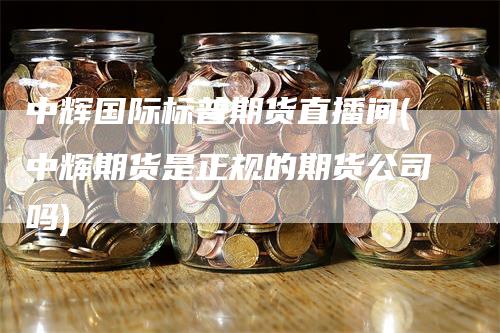 中辉国际标普期货直播间(中辉期货是正规的期货公司吗)_https://www.gkizvl.com_期货直播_第1张