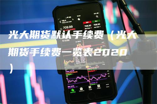 光大期货默认手续费（光大期货手续费一览表2020）_https://www.gkizvl.com_期货百科_第1张