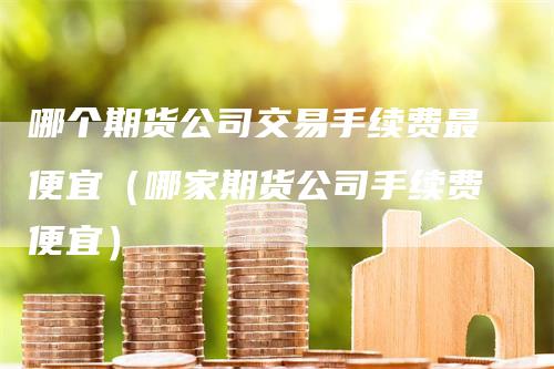 哪个期货公司交易手续费最便宜（哪家期货公司手续费便宜）_https://www.gkizvl.com_期货交易_第1张