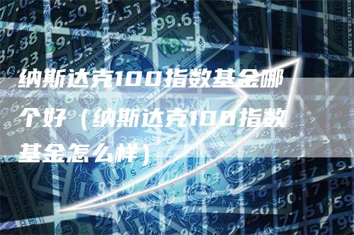 纳斯达克100指数基金哪个好（纳斯达克100指数基金怎么样）_https://www.gkizvl.com_纳指期货_第1张