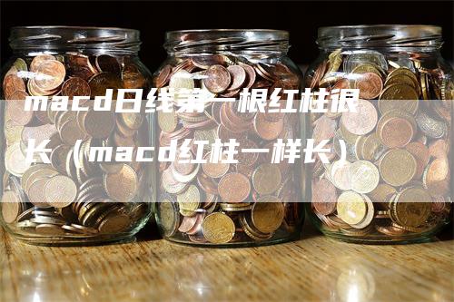 macd日线第一根红柱很长（macd红柱一样长）_https://www.gkizvl.com_期货培训_第1张