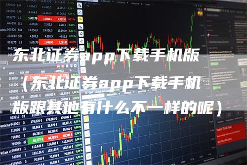 东北证券app下载手机版（东北证券app下载手机版跟其他有什么不一样的呢）_https://www.gkizvl.com_期货软件_第1张