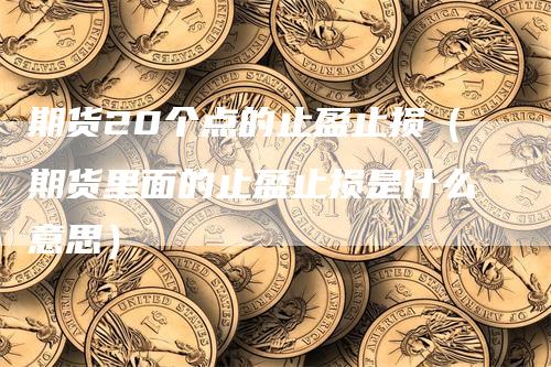 期货20个点的止盈止损（期货里面的止盈止损是什么意思）_https://www.gkizvl.com_期货入门_第1张