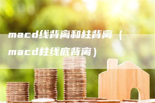 macd线背离和柱背离（macd柱线底背离）_https://www.gkizvl.com_期货培训_第1张