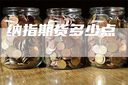 纳指期货多少点_https://www.gkizvl.com_期货平台_第1张