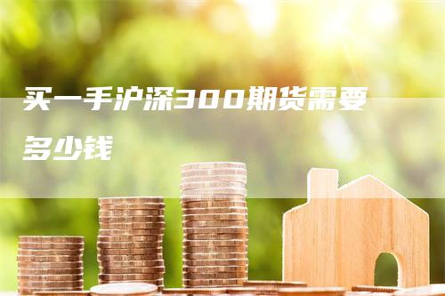 买一手沪深300期货需要多少钱_https://www.gkizvl.com_期货技术_第1张